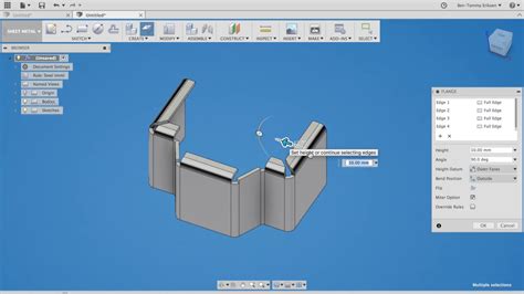 fusion 360 sheet metal drawing|fusion 360 sheet metal basics.